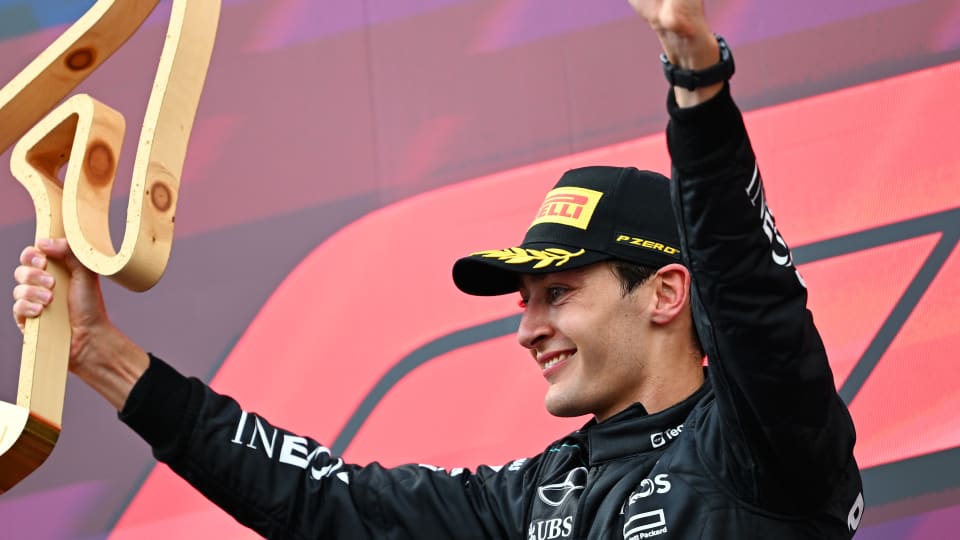George Russell menang F1 GP Austria 2024