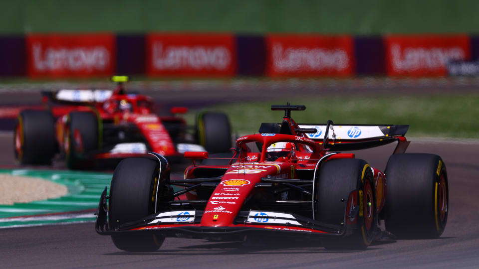 Leclerc raih posisi ketiga di Sirkuit Imola