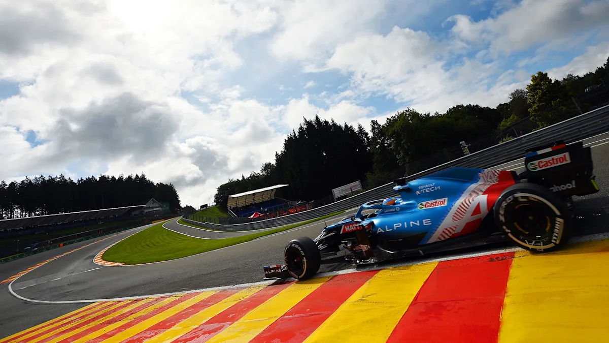Circuit de Spa-Francorchamps from trackside