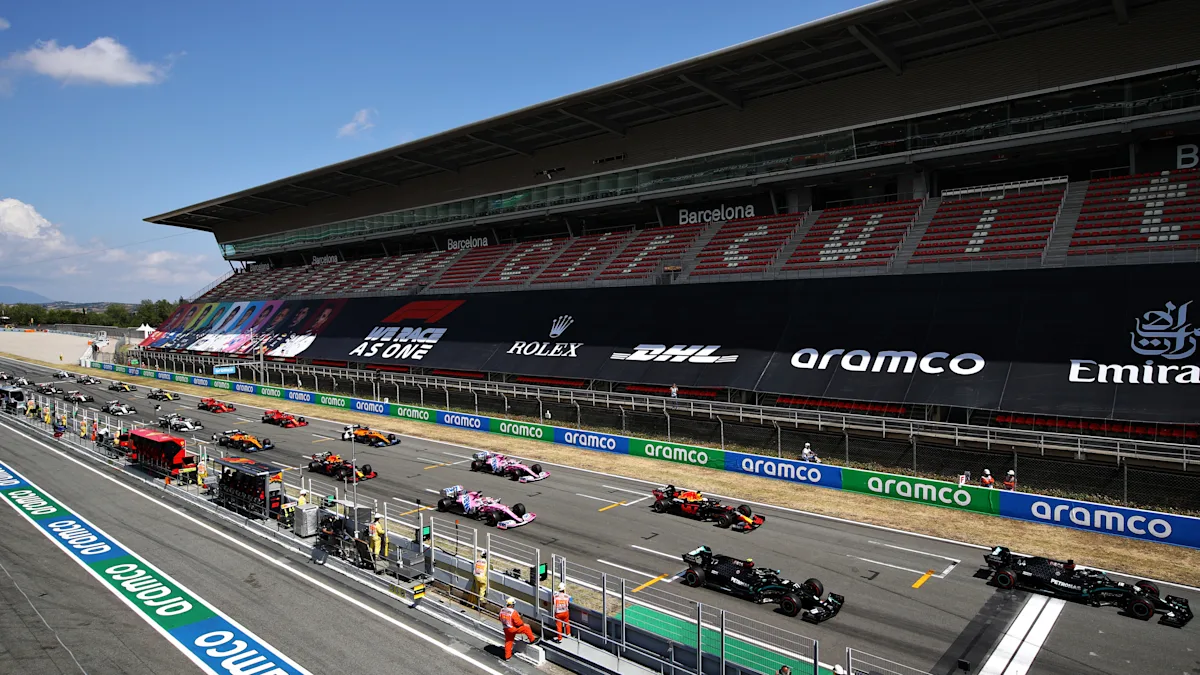 Circuit de Barcelona-Catalunya from trackside