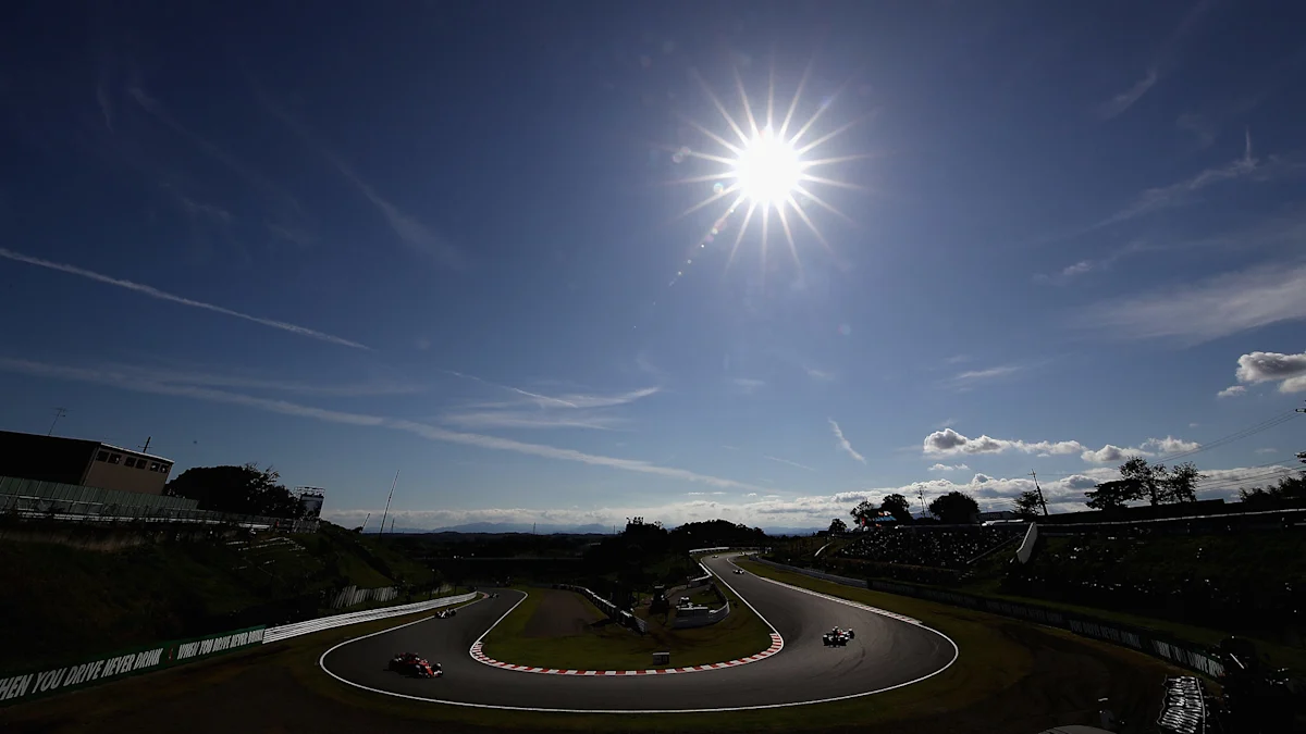 Suzuka Circuit from trackside