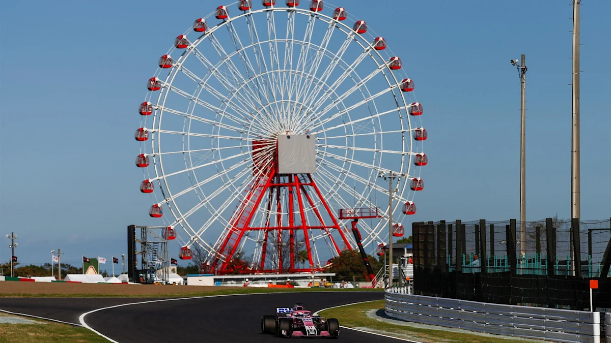 Suzuka Circuit from trackside