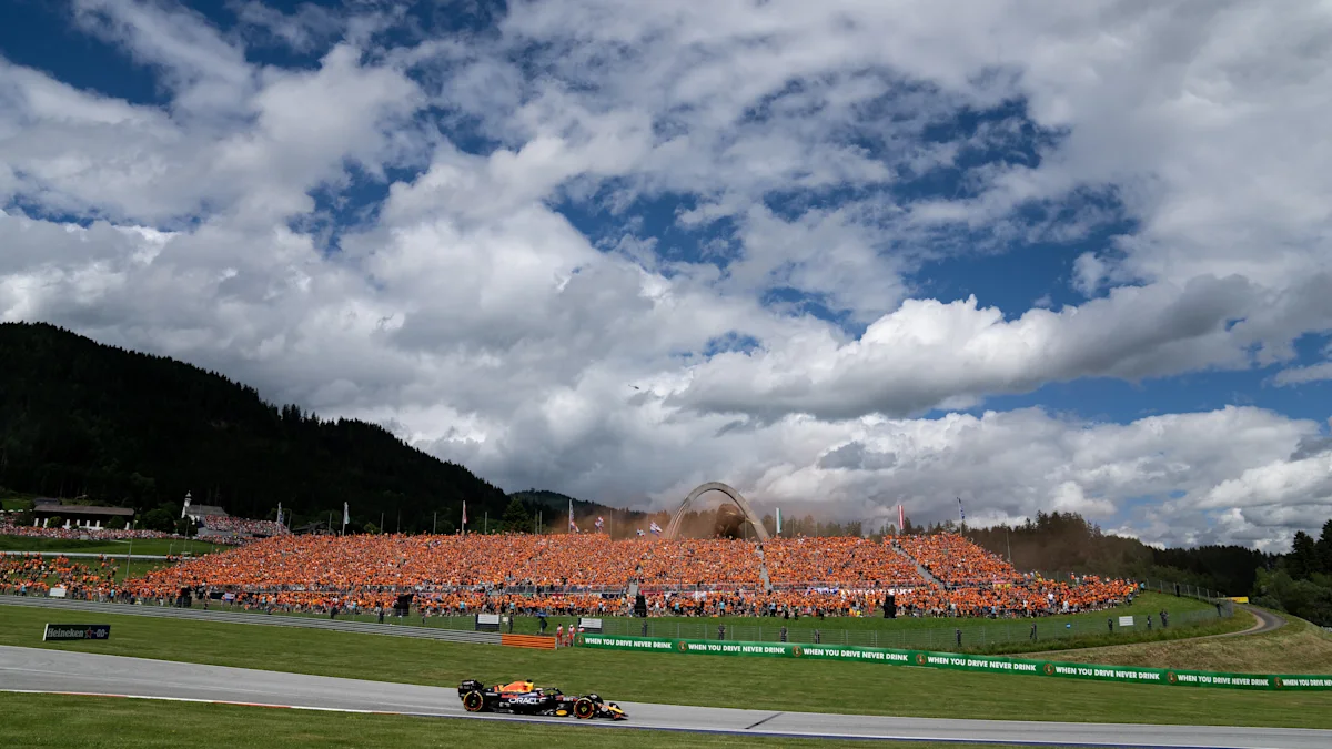 Red Bull Ring from trackside