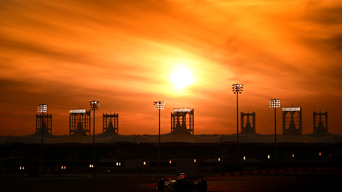 Bahrain International Circuit from trackside