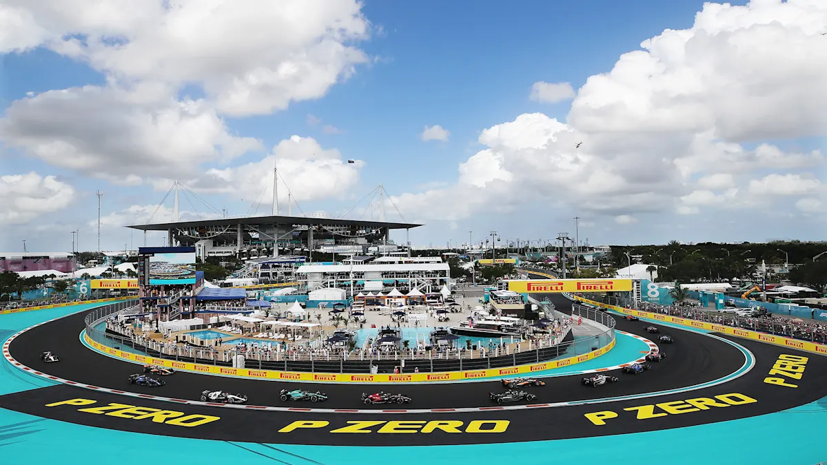 Miami International Autodrome from trackside
