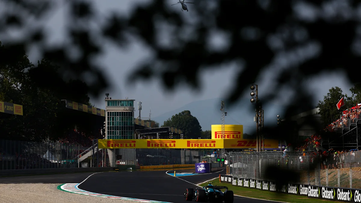 Monza Circuit from trackside