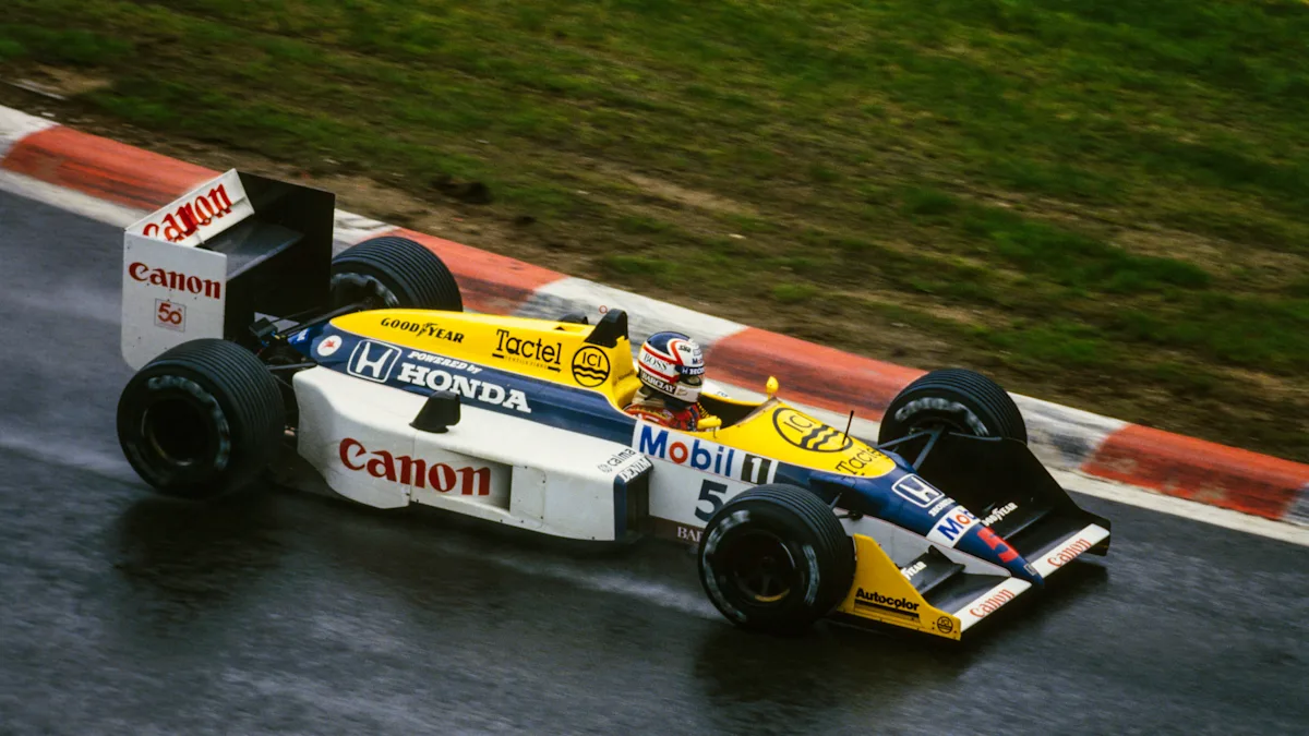 Williams Formula 1 car on track at Circuit de Spa-Francorchamps