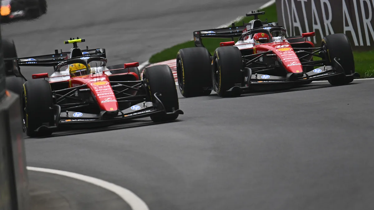 Ferrari Formula 1 car on track at Circuit Gilles Villeneuve