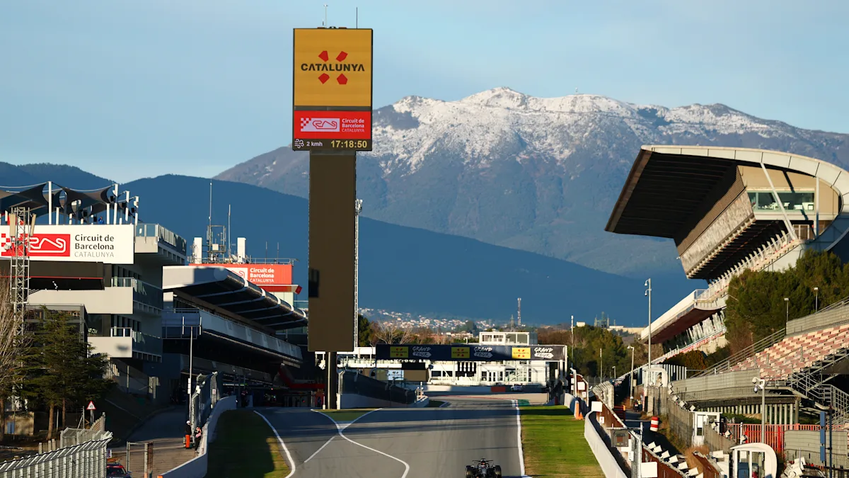 Circuit de Barcelona-Catalunya from trackside