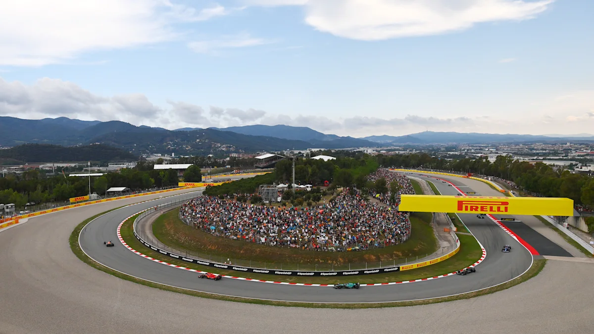 Circuit de Barcelona-Catalunya from trackside