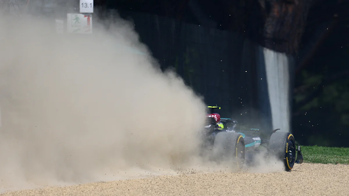 Imola Circuit from trackside