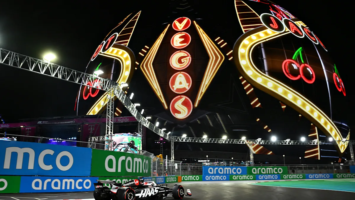 Las Vegas Strip Circuit from trackside