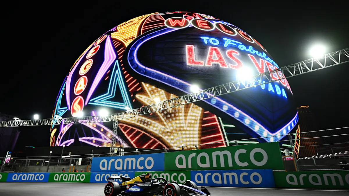 Las Vegas Strip Circuit from trackside