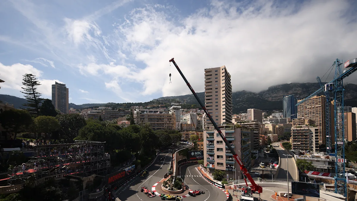 Circuit de Monaco from trackside