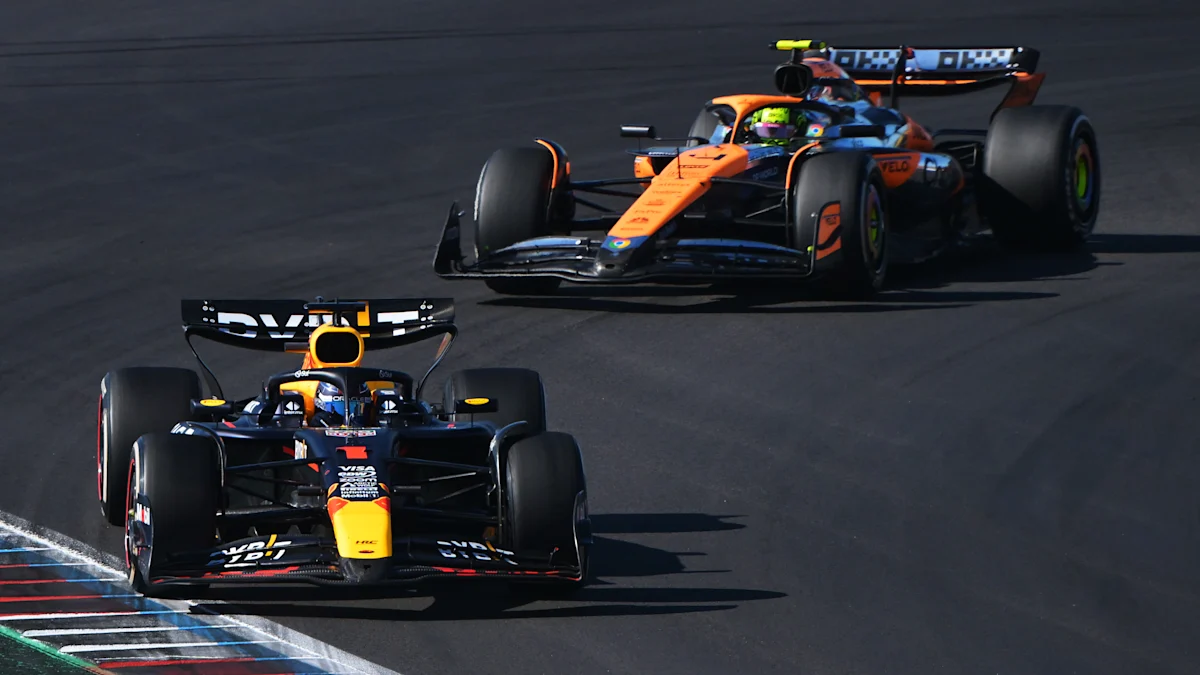 Red Bull Formula 1 car on track at Circuit of the Americas