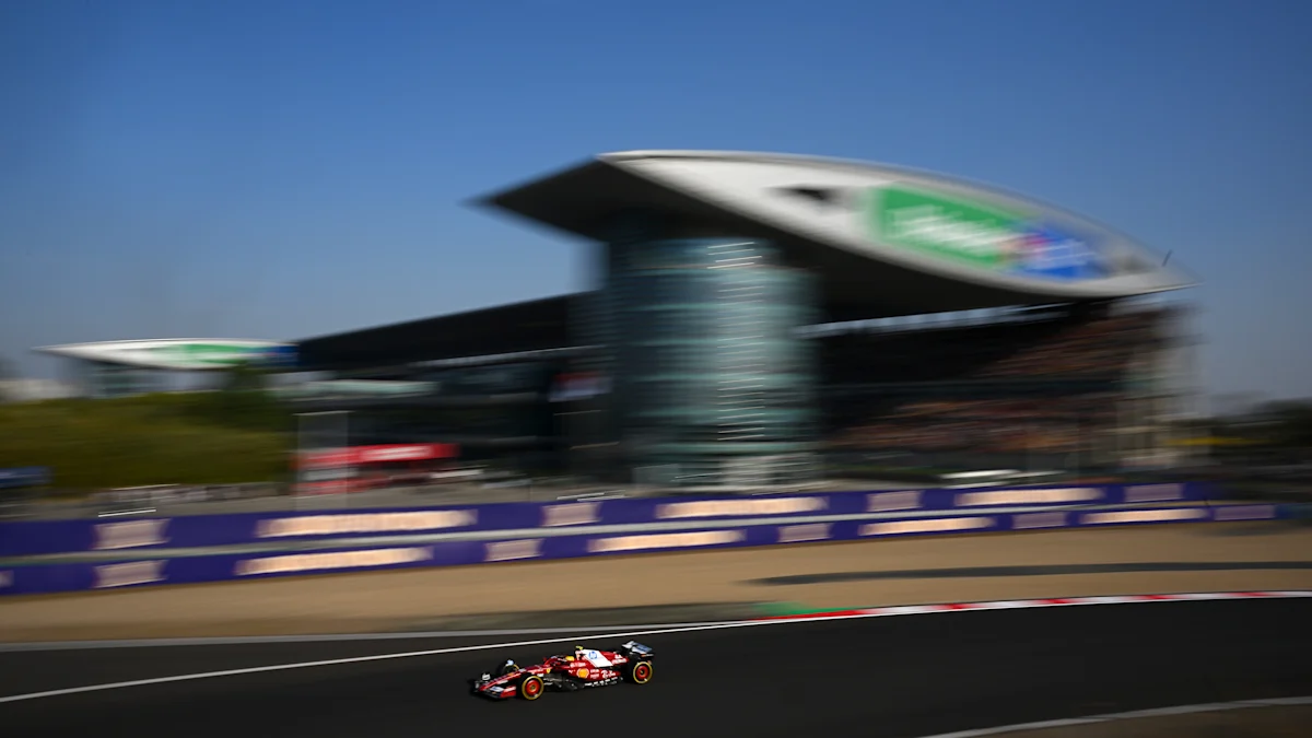 Shanghai International Circuit from trackside