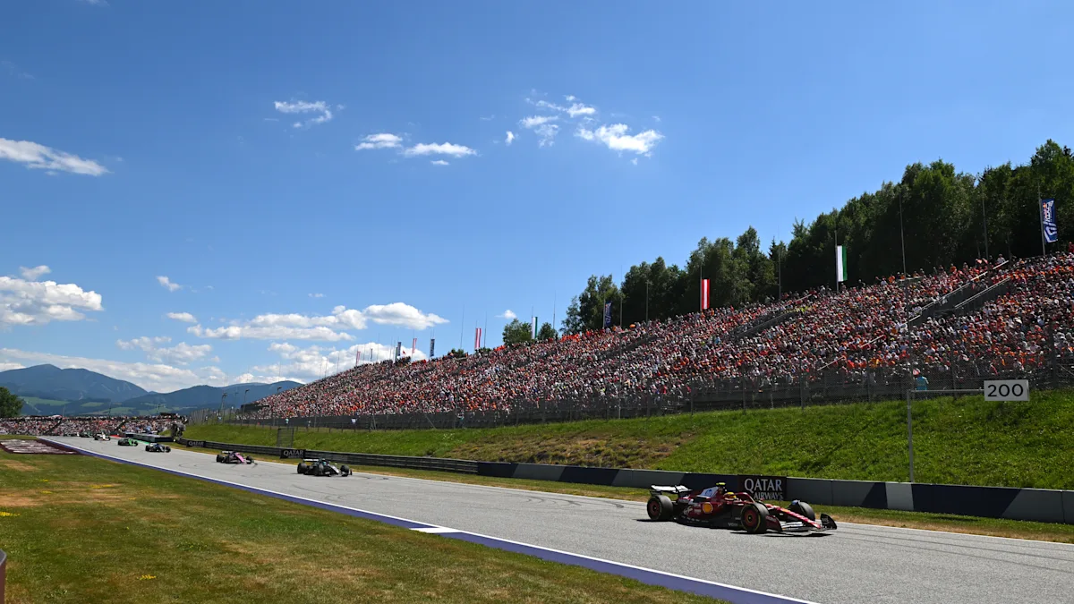 Red Bull Ring from trackside