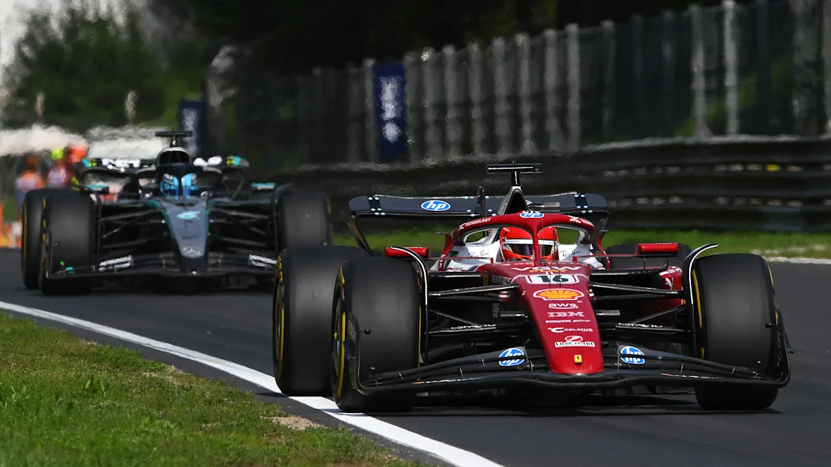 Ferrari Formula 1 car on track at Monza Circuit
