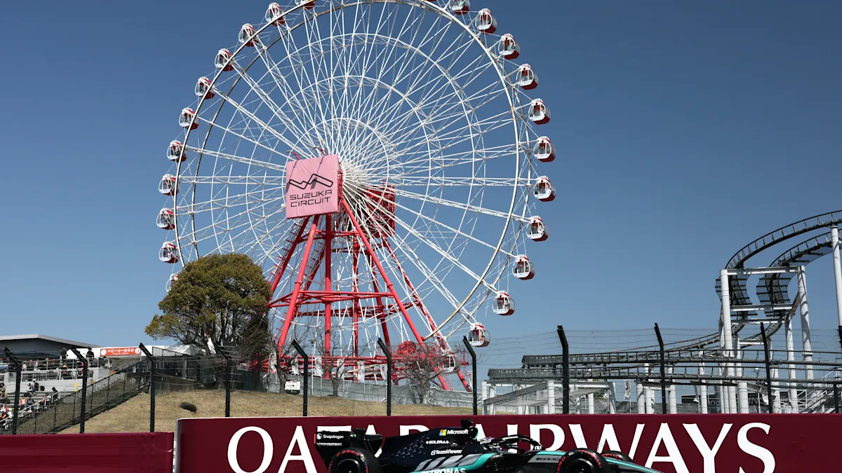 Suzuka Circuit from trackside