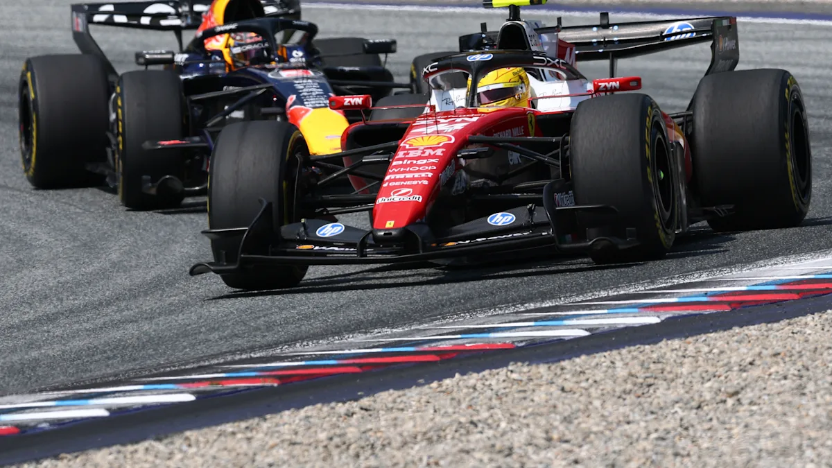Ferrari Formula 1 car on track at Red Bull Ring