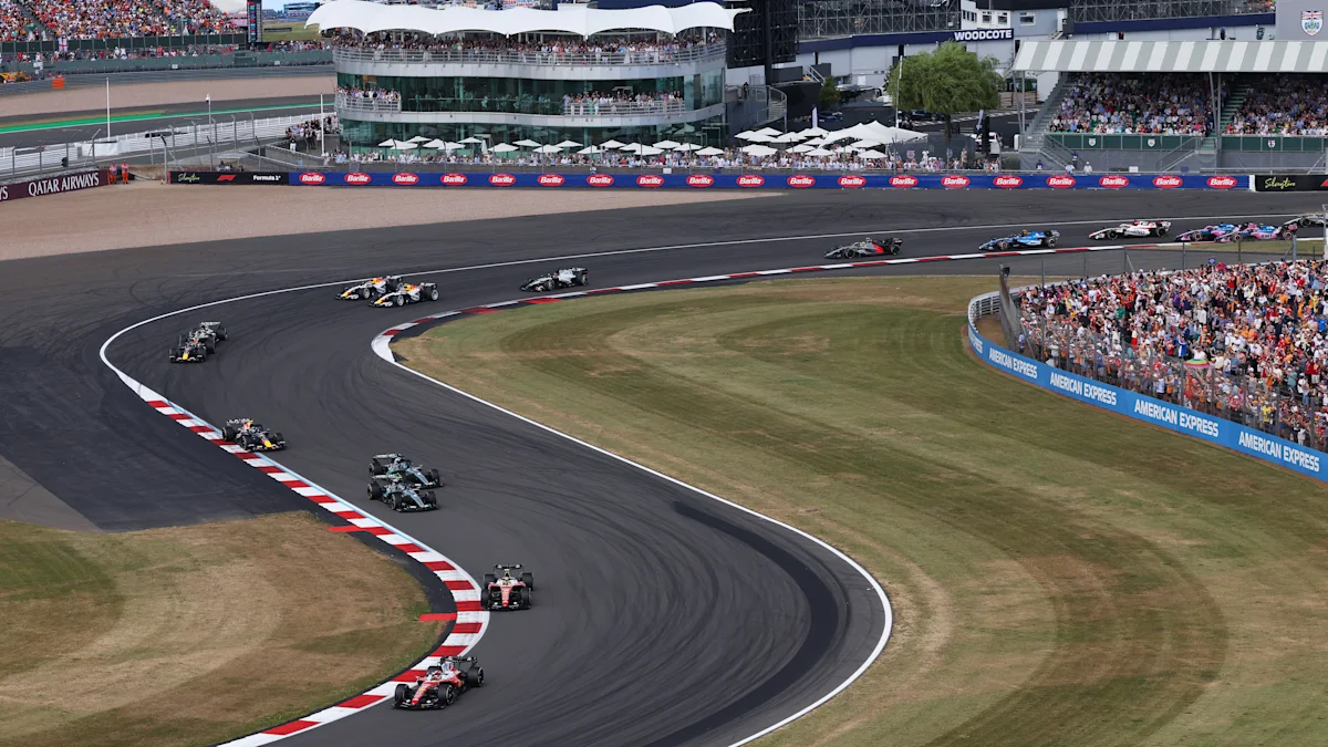 Silverstone Circuit from trackside