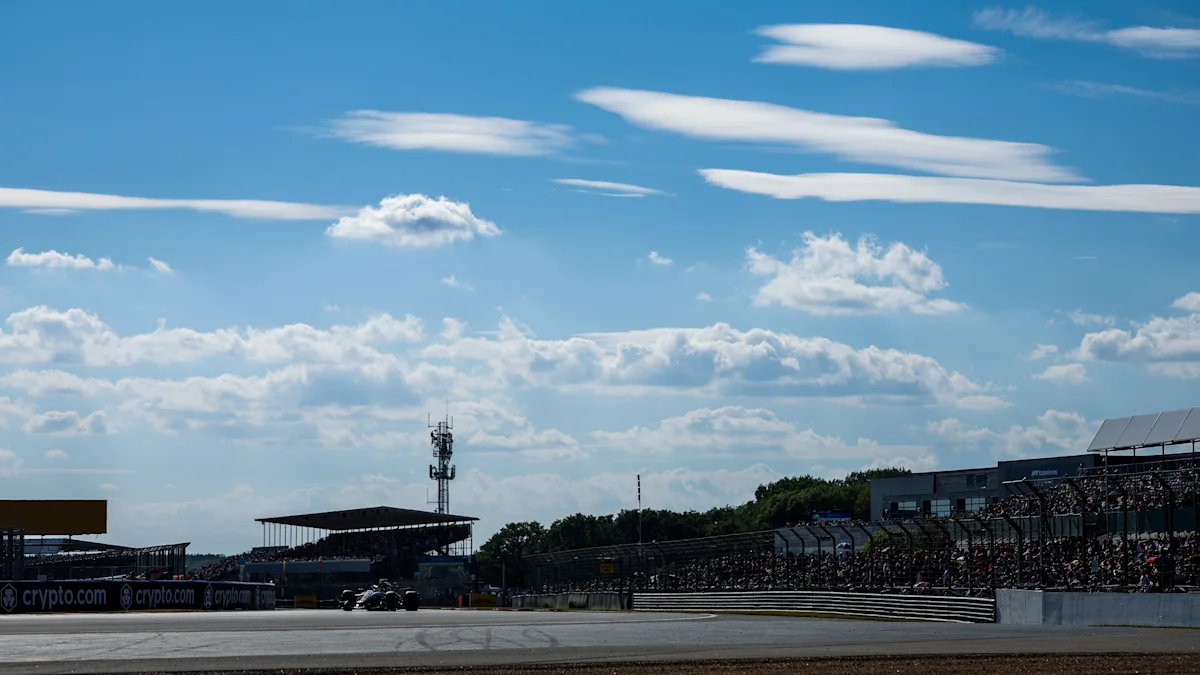 Silverstone Circuit from trackside