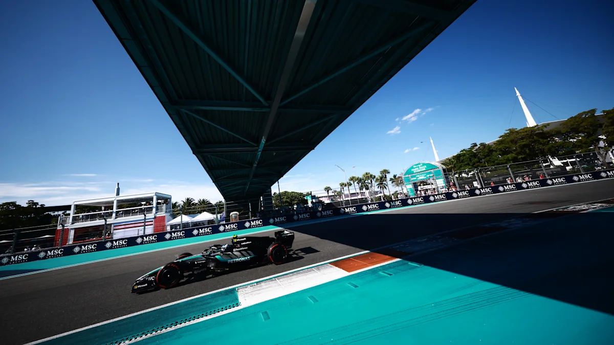 Miami International Autodrome from trackside