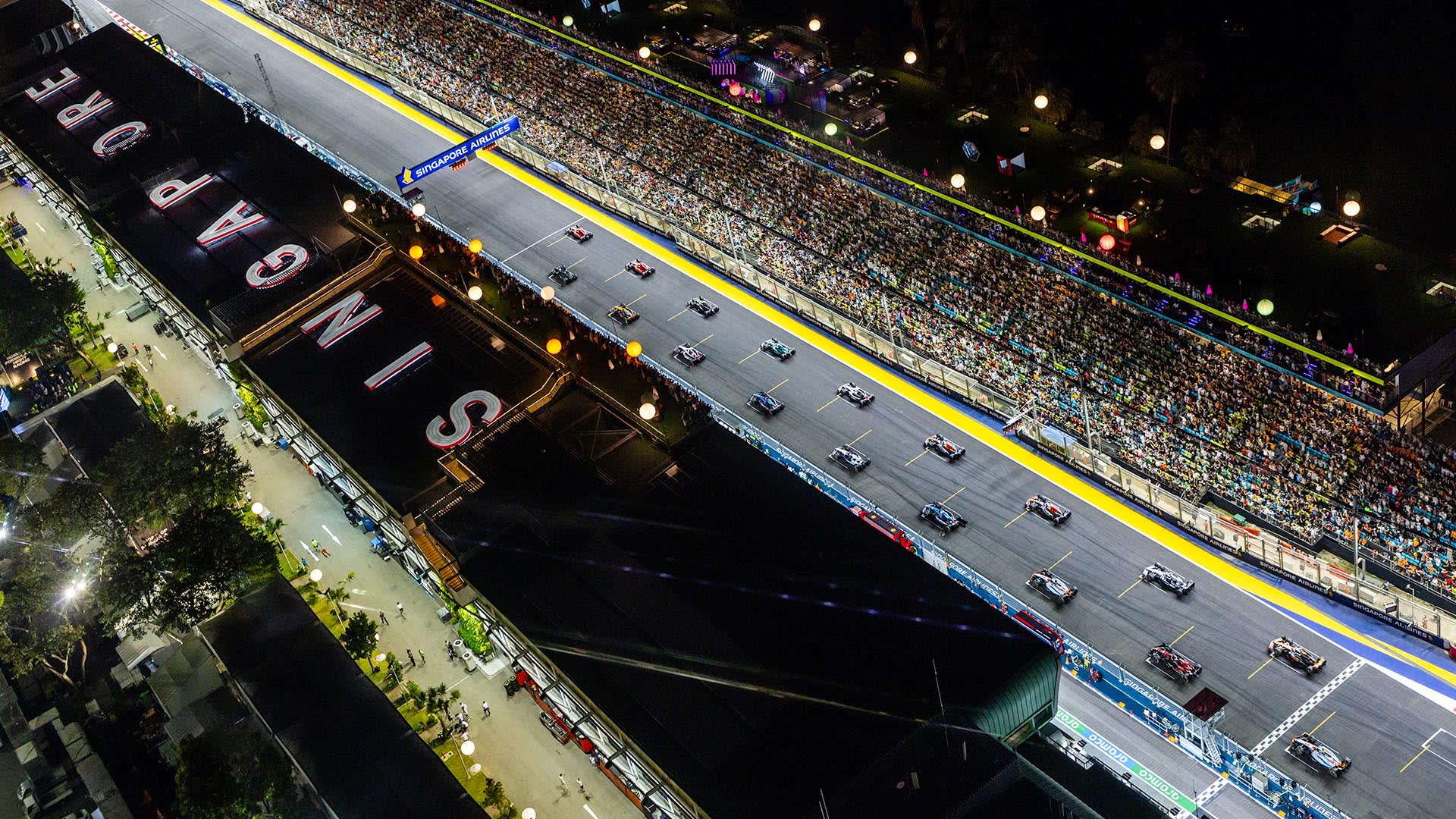 F1 2023 - GP DE SINGAPURA - HORÁRIOS DO 1º DIA DE