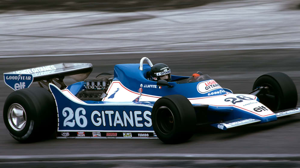 Jacques Laffite, Ligier-Ford JS11, Grand Prix of France at Dijon-Prenois on 01 July 1979. (Photo by Bernard Cahier/Getty Images)