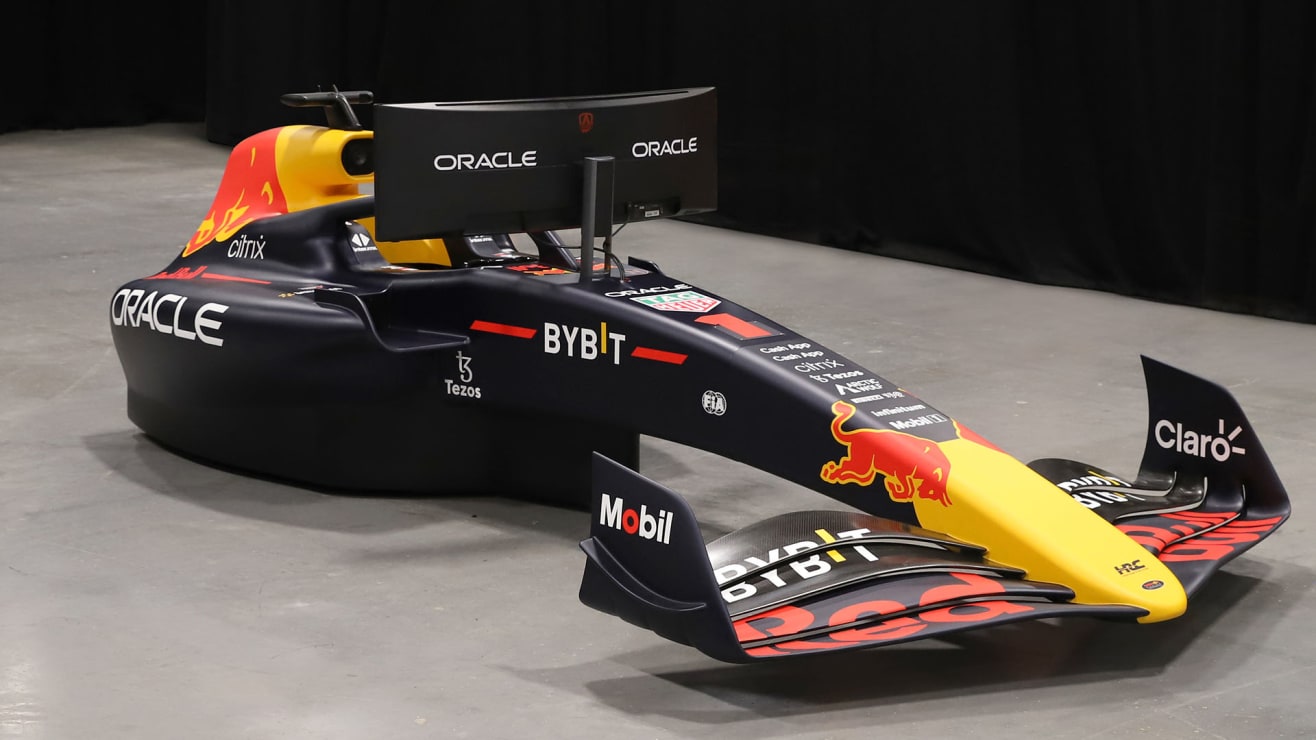 Stunning Red Bull RB18 show car simulators to go on sale via F1 Authentics Formula 1®