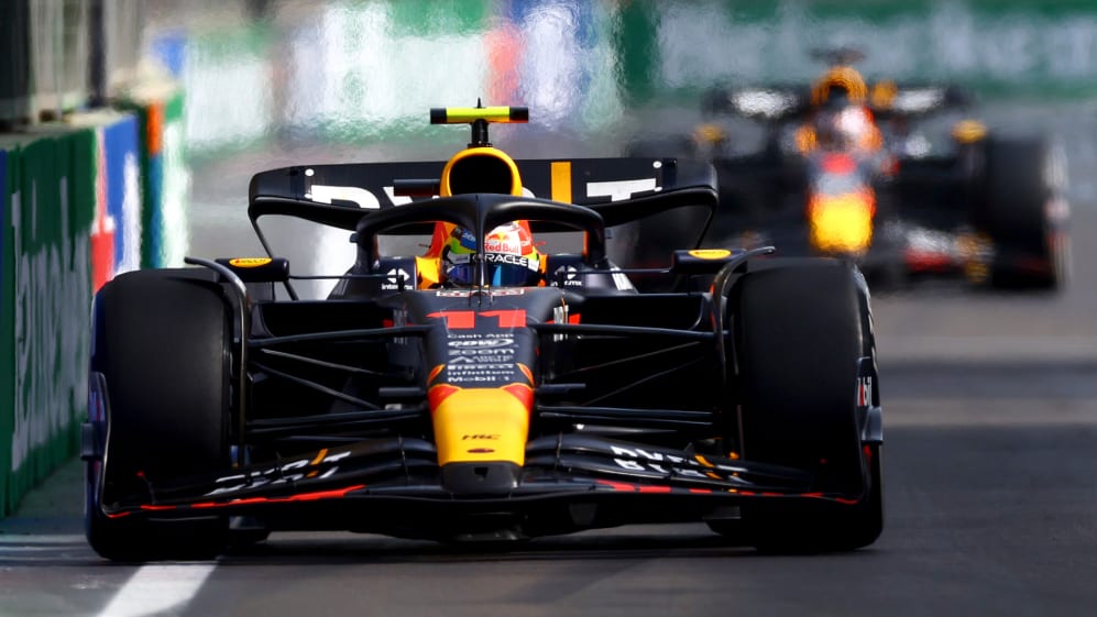 Perez heads Red Bull one-two in dramatic Azerbaijan GP to cut Verstappen's  championship lead