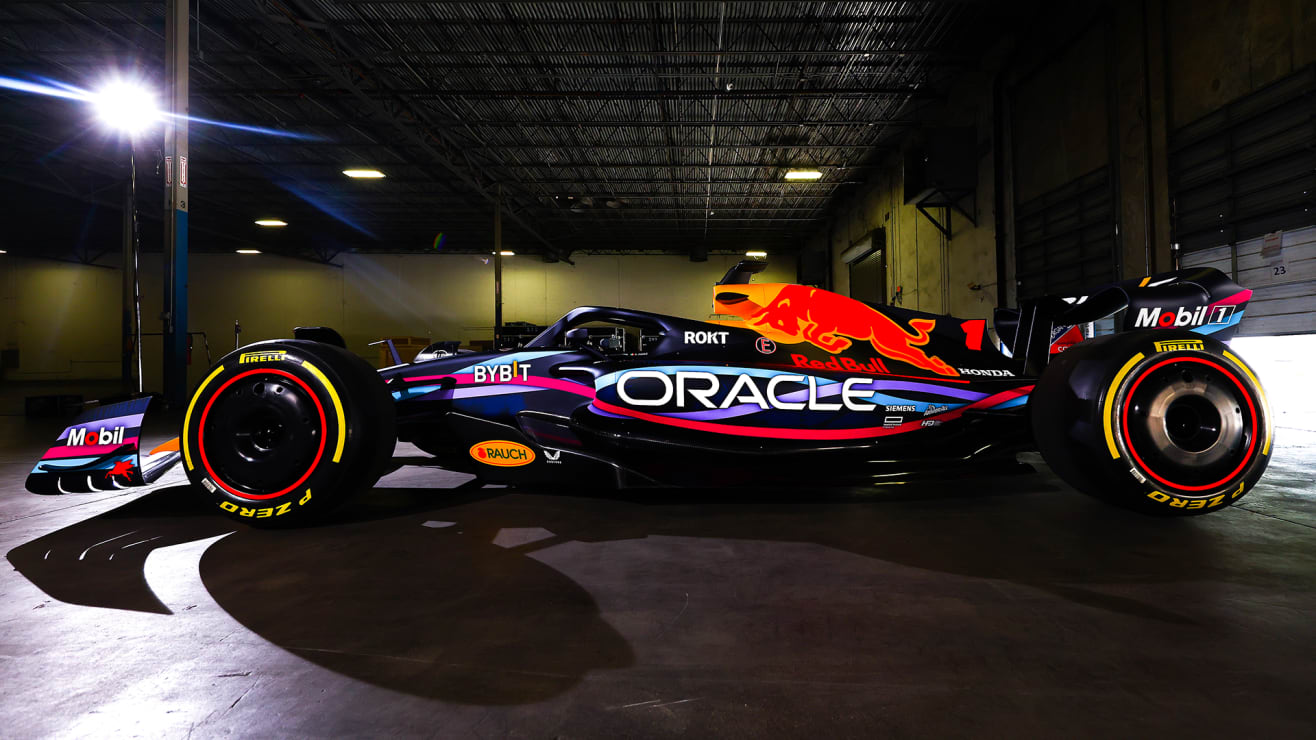 FIRST LOOK Red Bull reveal striking fandesigned livery for Miami
