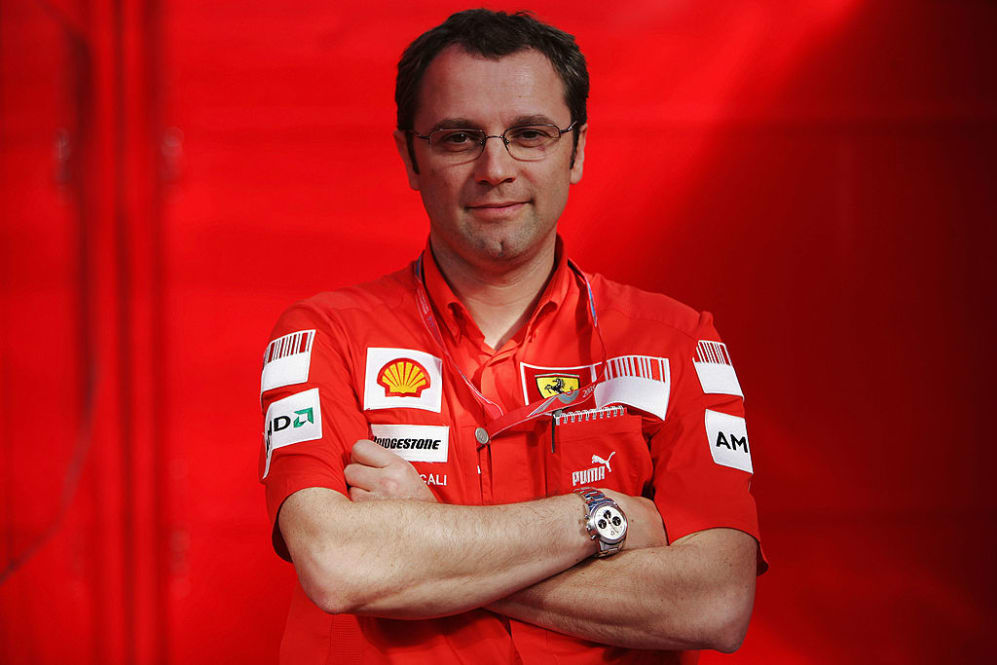 BARCELONA, SPAIN - APRIL 26:  Ferrari Sporting Director Stefano Domenicali poses for a photograph