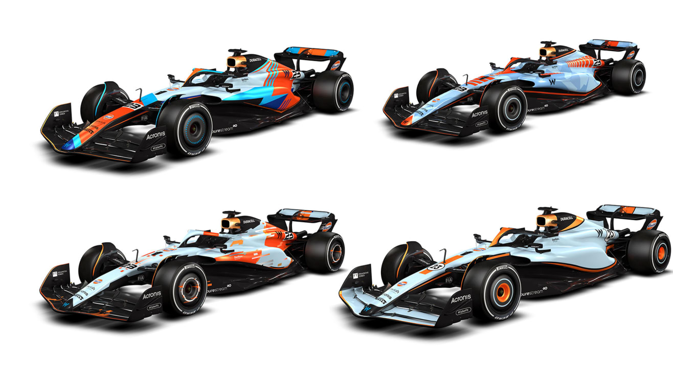 The F1 22 game now has more life-like liveries and car models