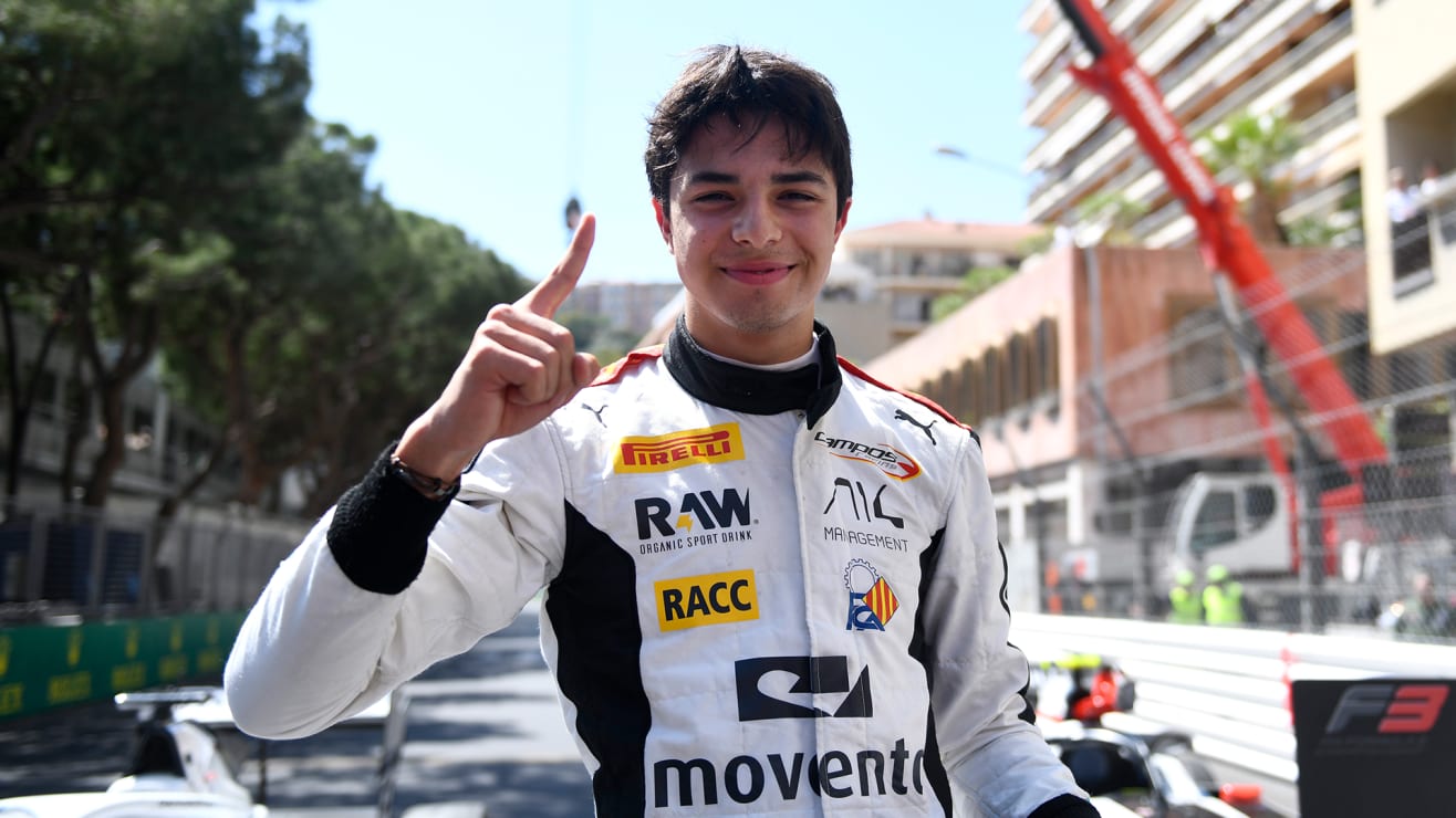 F3: Marti sails to lights-to-flag Monaco Sprint Race victory | Formula 1®