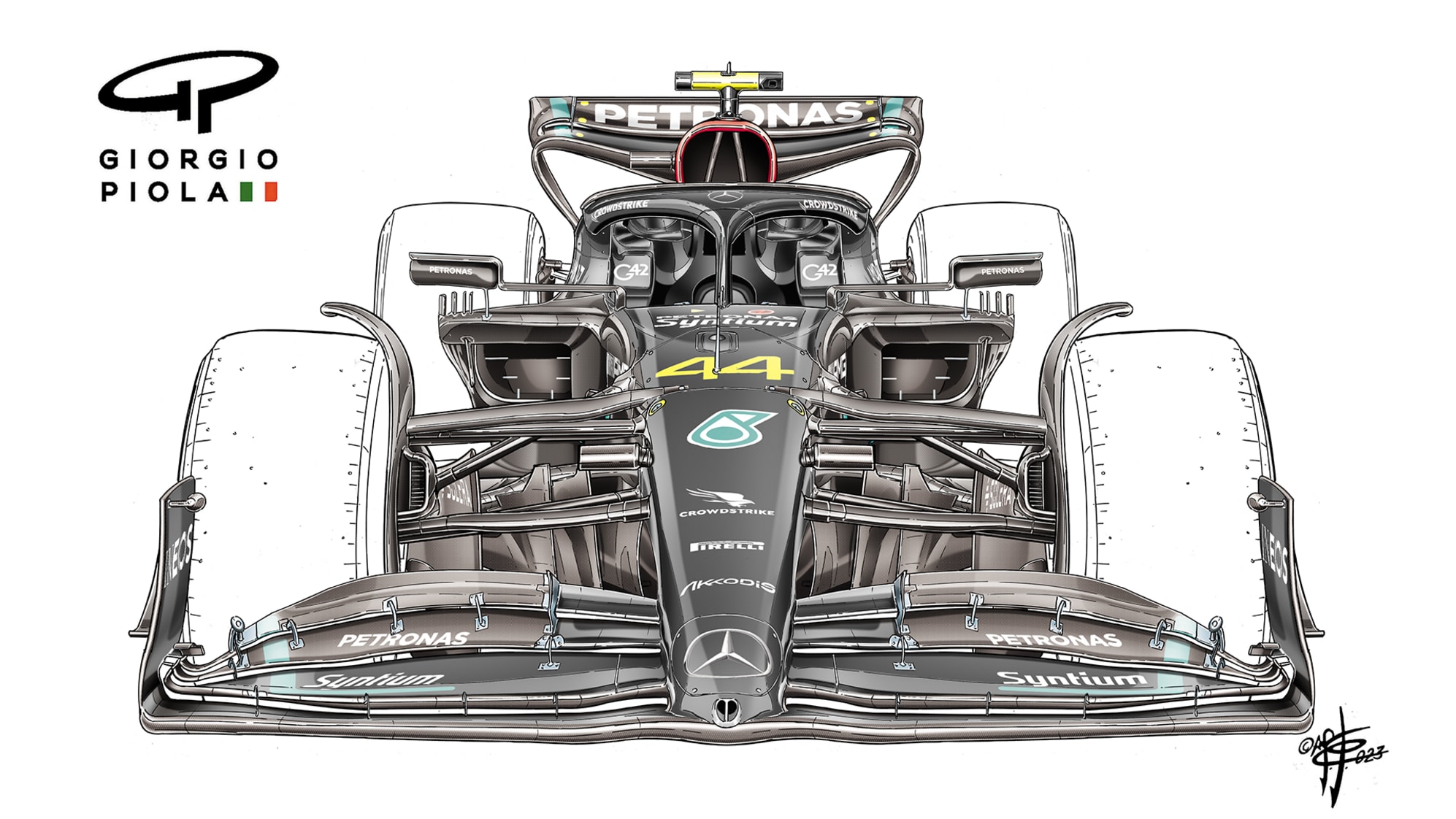 TECH TUESDAY: The Intriguing Design Details Behind Mercedes’ Major W14 ...