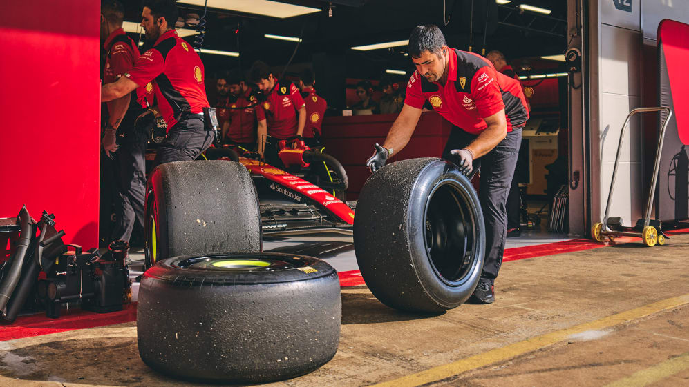 Ferrari shop tyre watch