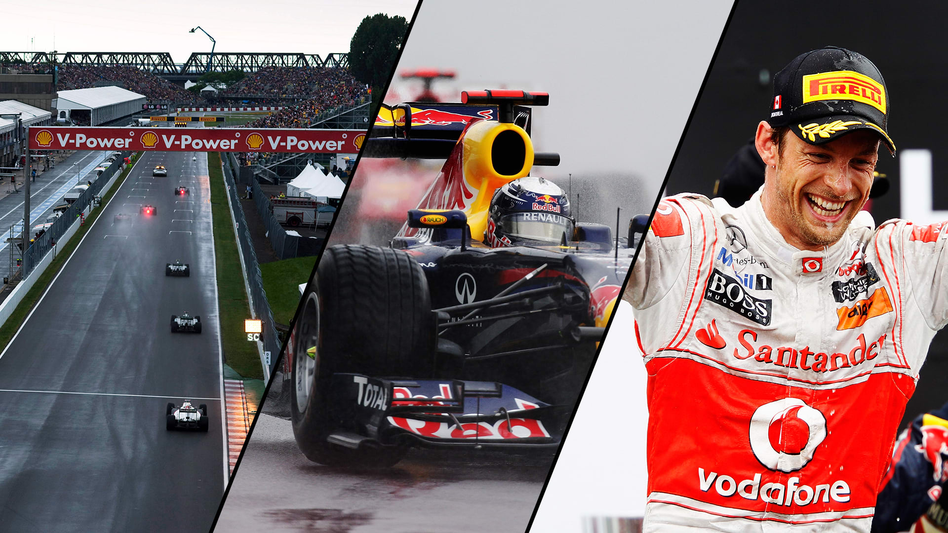 CANADIAN GRAND PRIX 2011 Torrential rain, a Safety Car record and Buttons charge