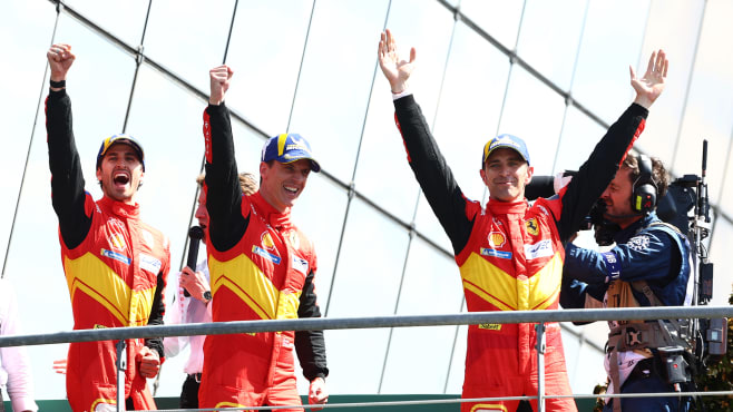 We should be very proud' – Ex-F1 driver Giovinazzi hails 'fantastic' effort  as Ferrari make winning return to 24 Hours of Le Mans top class