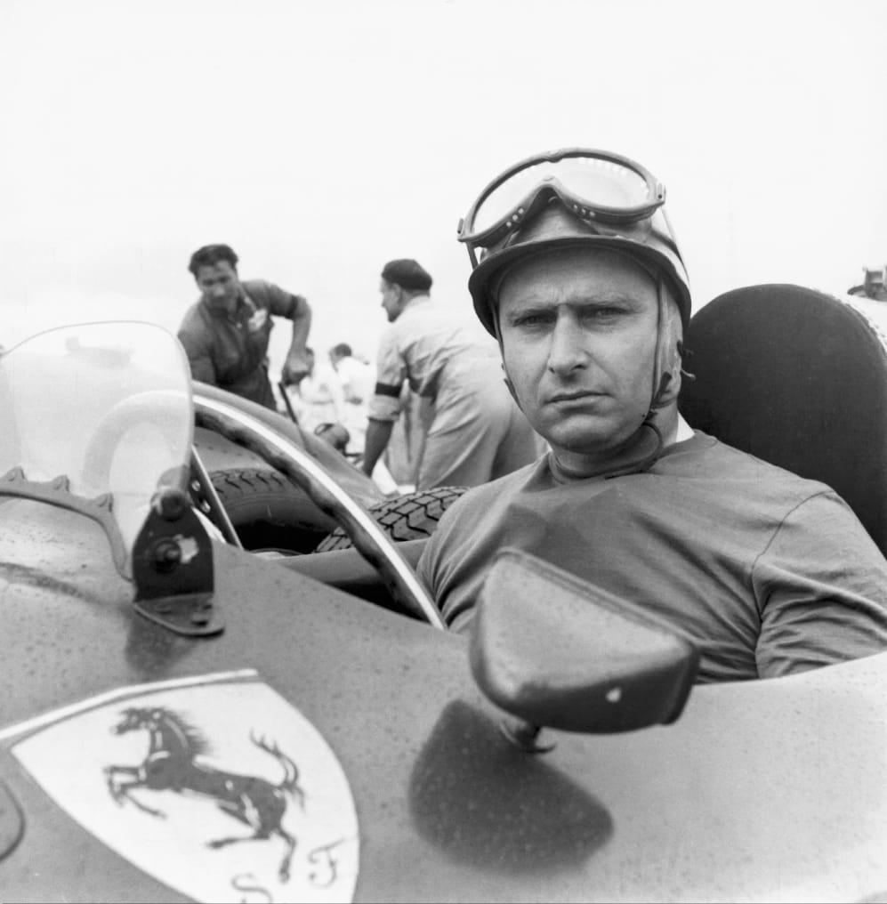 SIN ESPECIFICAR - 2 DE ENERO: El piloto de carreras argentino Juan Manuel FANGIO al volante de un