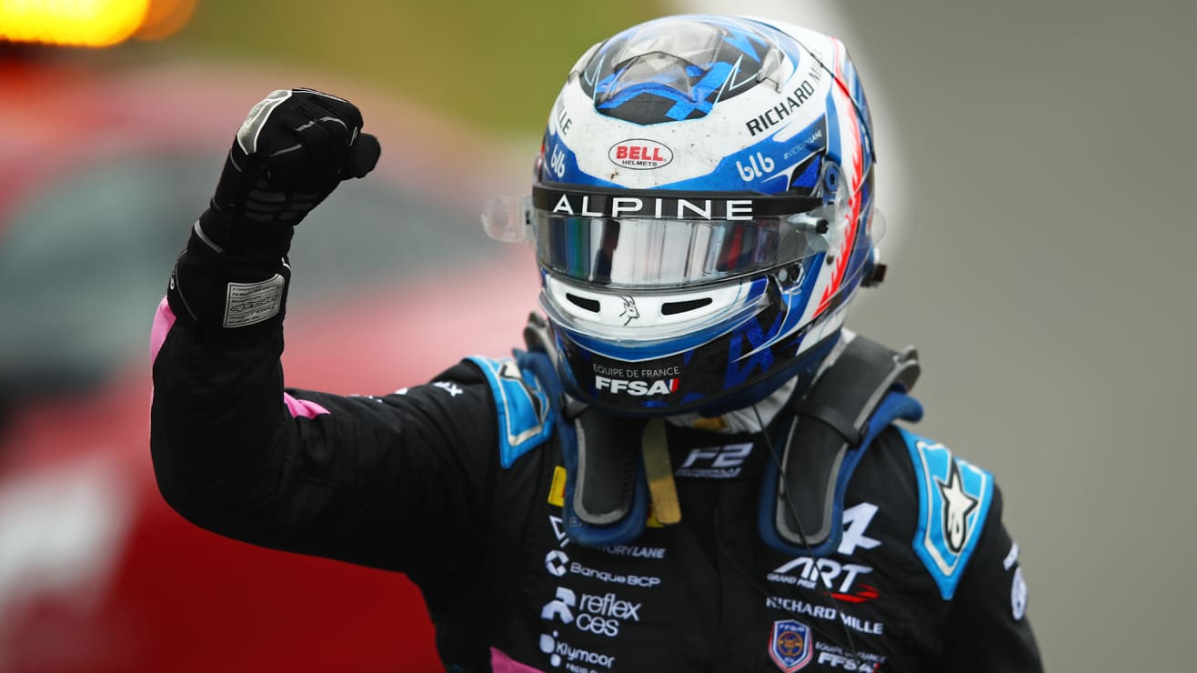 F2: Martins holds onto maiden Feature Race victory at Silverstone despite penalty