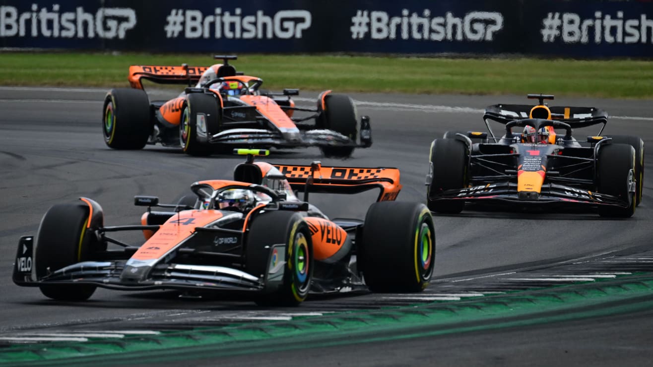 Norris praises ‘amazing job’ from McLaren after recent updates net Silverstone podium