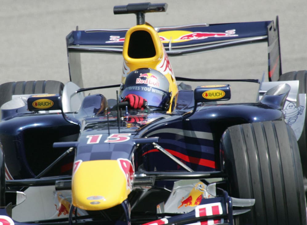 Indianapolis, UNITED STATES:  Christain Klien of Austria, racing for Red Bull Formula One team,