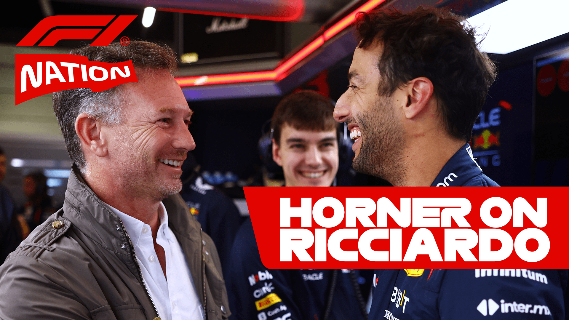 F1 NATION Horner on Ricciardos return and Red Bull eye record-breaking win
