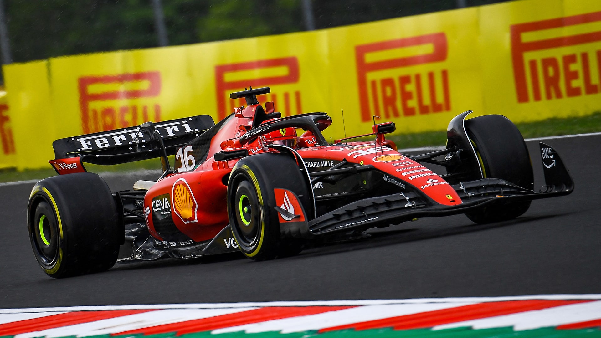 FP2 Leclerc narrowly leads Norris and Gasly during mixed up second practice session in Budapest Formula 1®