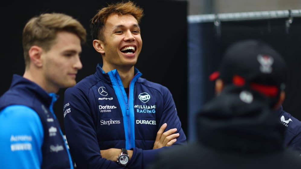 SPA, BELGIUM - JULY 30: Alexander Albon of Thailand and Williams Zhou Guanyu of China and Alfa