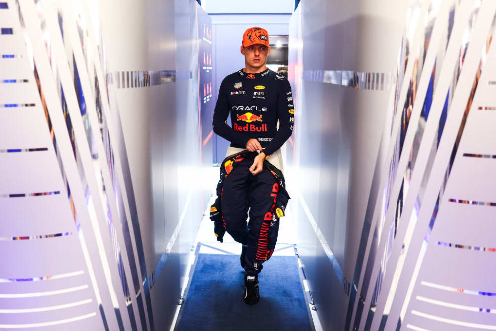 BUDAPEST, HUNGARY - JULY 21: Max Verstappen of the Netherlands and Oracle Red Bull Racing walks