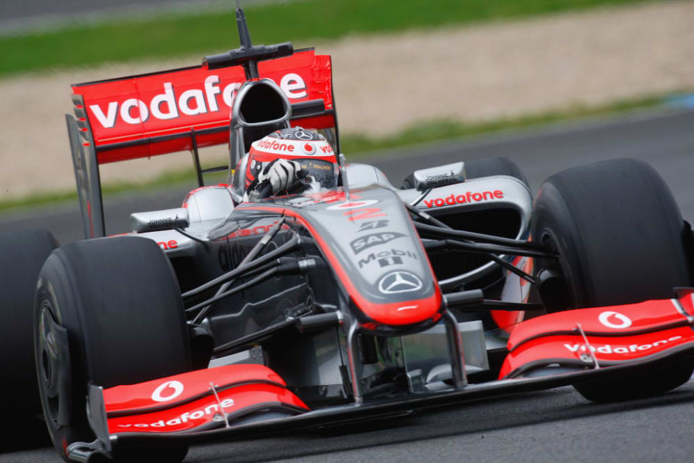 JEREZ DE LA FRONTERA, SPAIN - FEBRUARY 10:  Heikki Kovalainen of Finland and team McLaren Mercedes