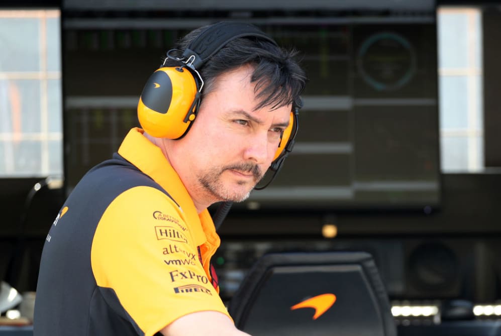 BAHRAIN, BAHRAIN - MARCH 04: James Key, Technical Director of McLaren looks on from the pitwall