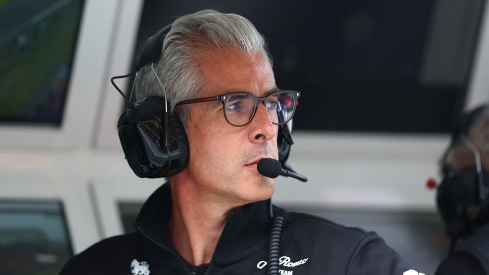 ZANDVOORT, PAÍSES BAJOS - 25 DE AGOSTO: Alessandro Alunni Bravi, representante del equipo Alfa Romeo F1